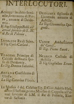 Achille in Sciro, Hasse 1759